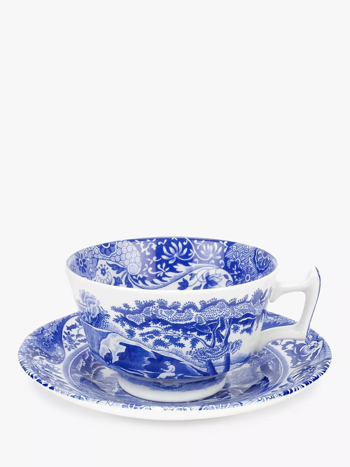 Spode Blue Italian cup and saucer set, imported from the UK