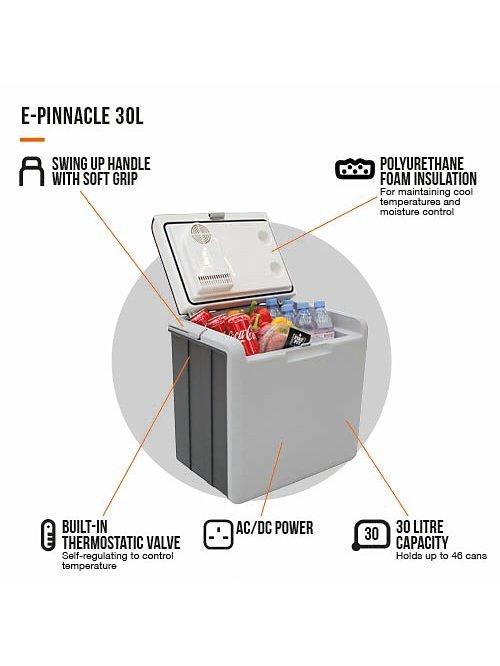 Vango E-Pinnacle 30L cooler box, imported from the UK