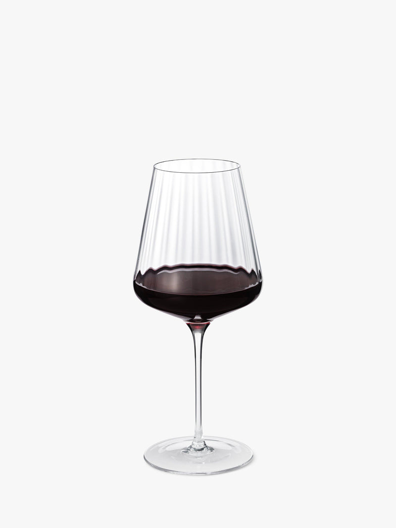 Georg Jensen Bernadotte red wine glass set 540ml, imported from the UK