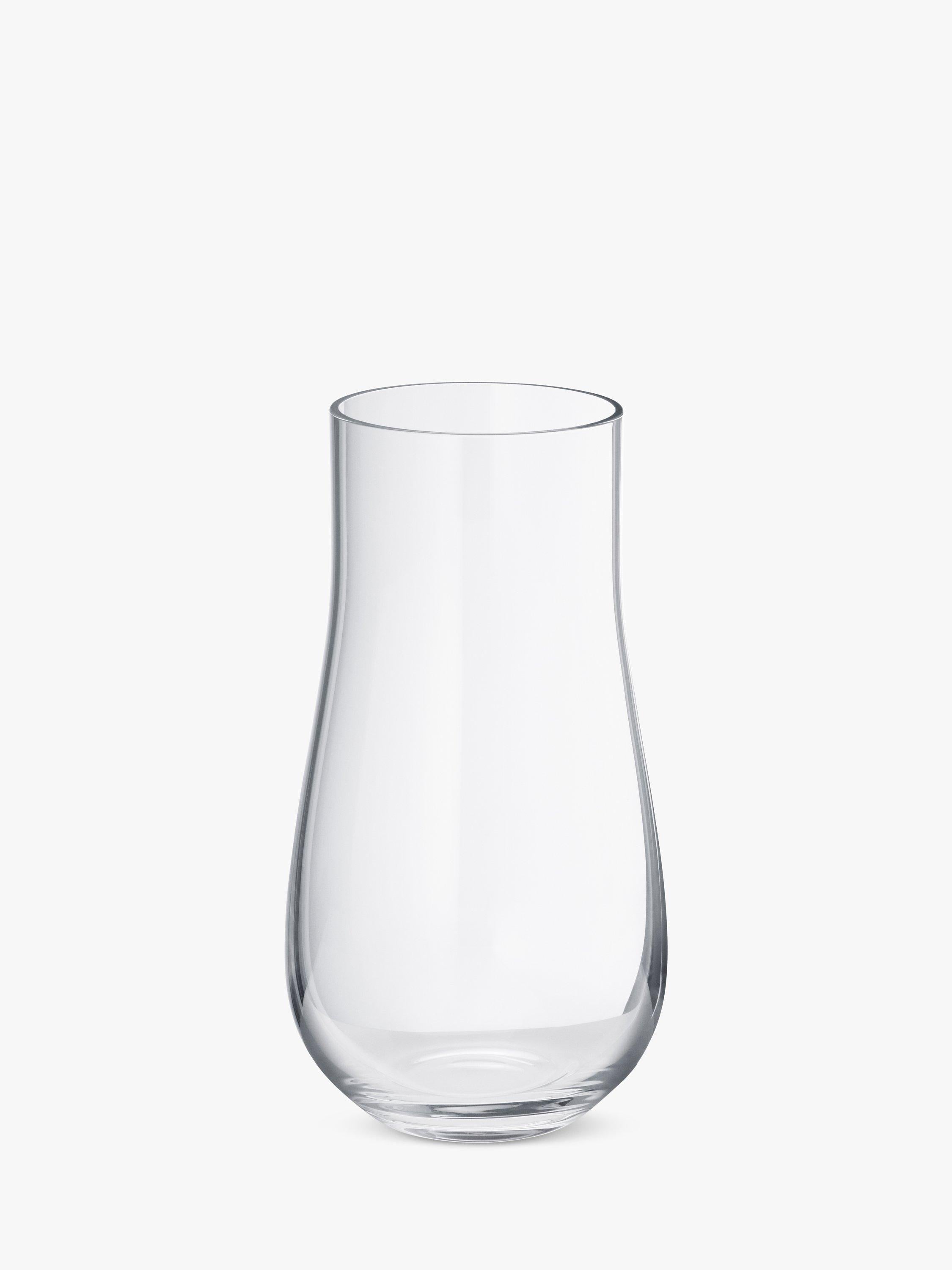 Georg Jensen lead-free crystal tall tumbler set of 6, 450ml clear - British product