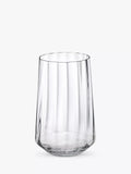 Georg Jensen Bernadotte crystal tumblers clear set of 6 380ml, UK version