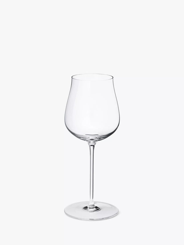Georg Jensen Sky Crystal White Wine Glass Set of 6, 350ml