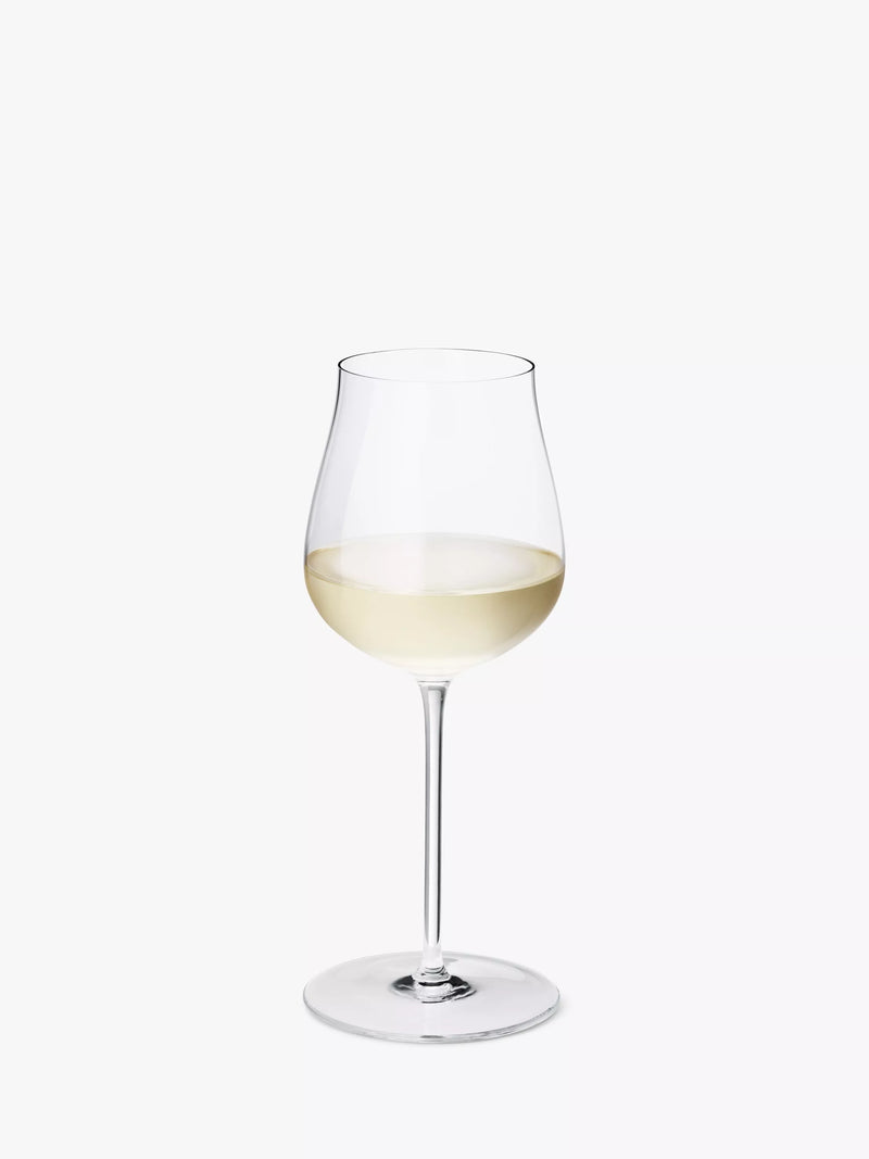Georg Jensen white wine glass set of six, 350ml, UK version