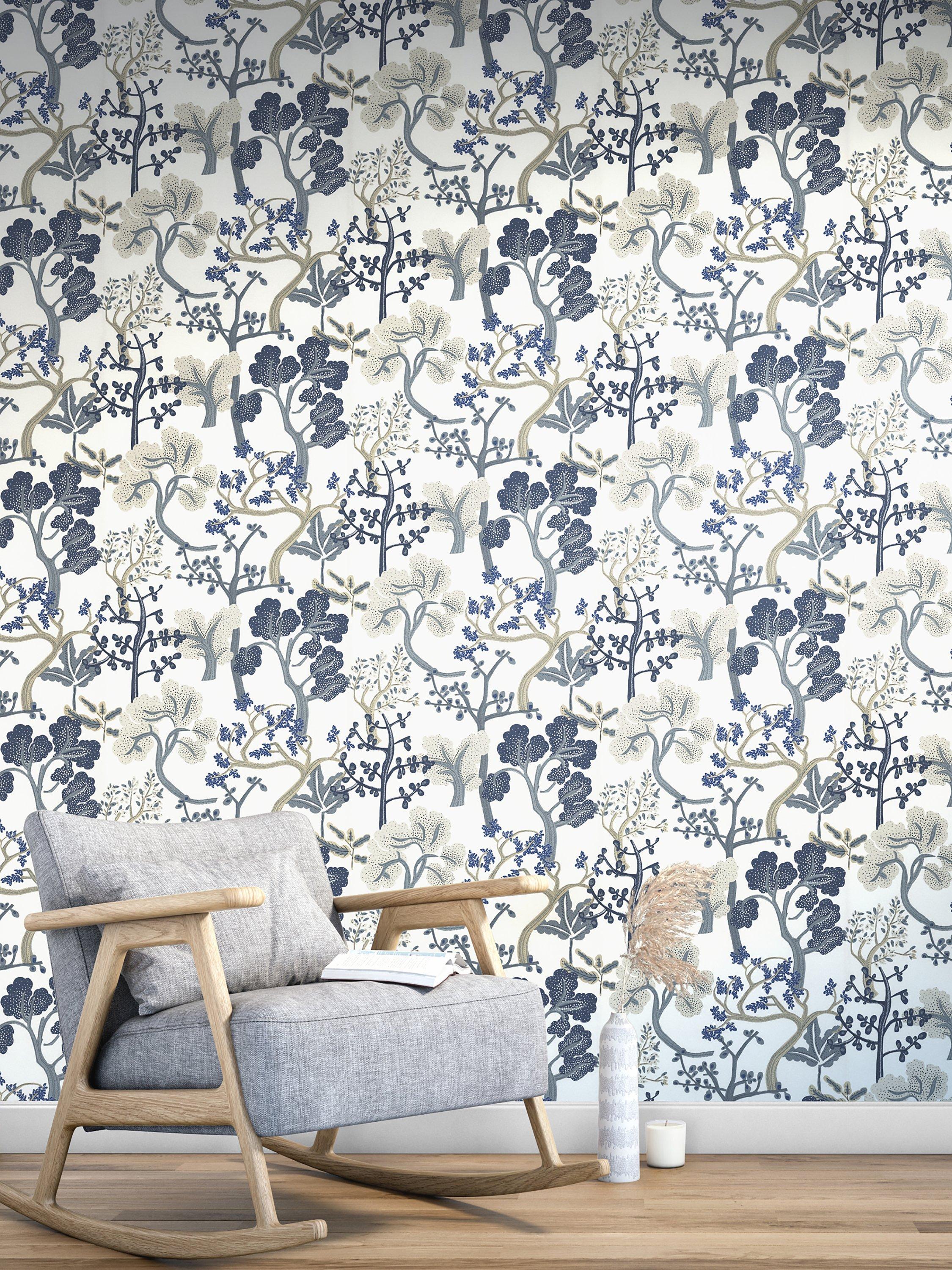 John Lewis Magical Trees wallpaper, UK version