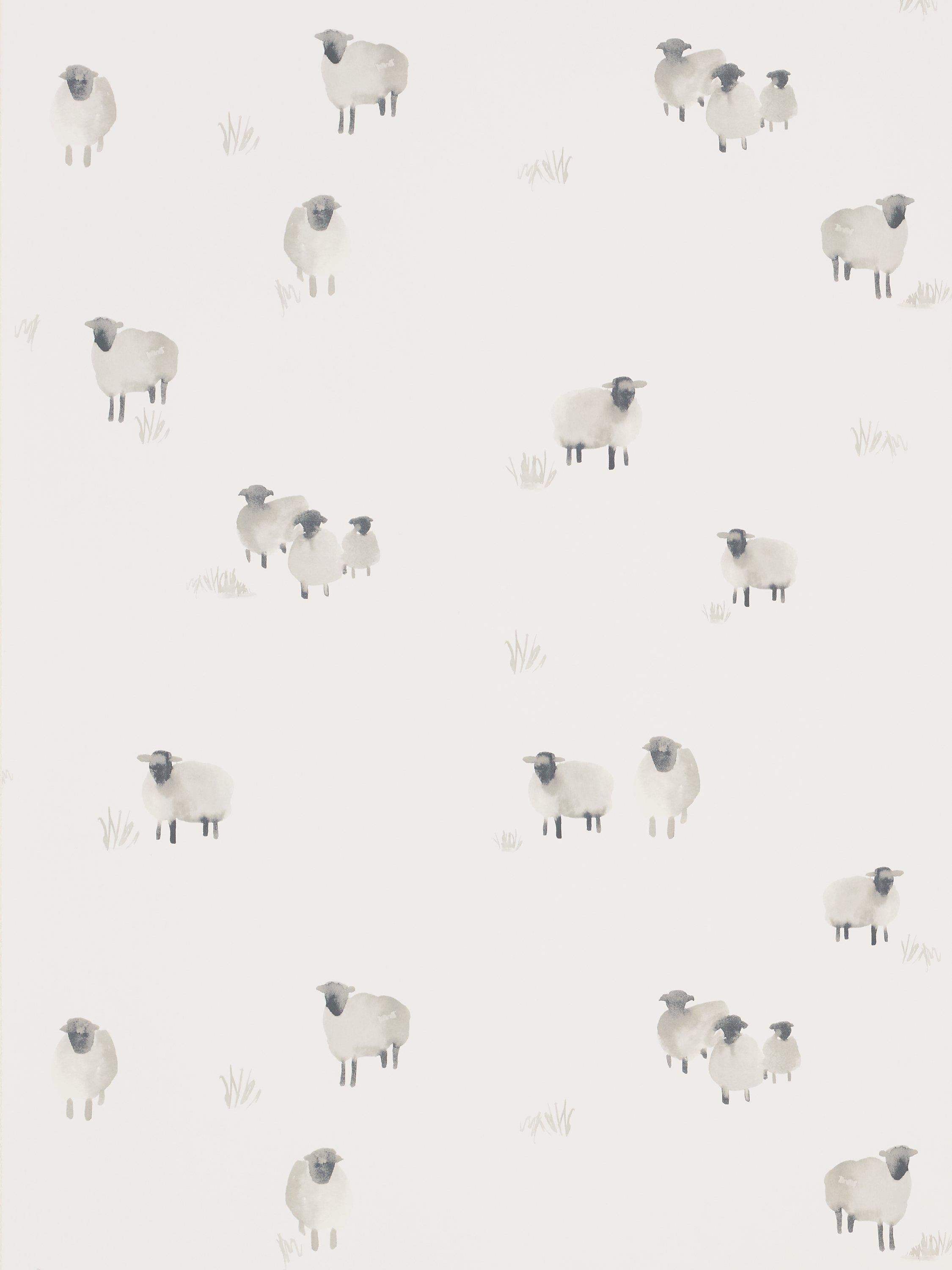 John Lewis Highland Sheep Wallpaper Design , UK version