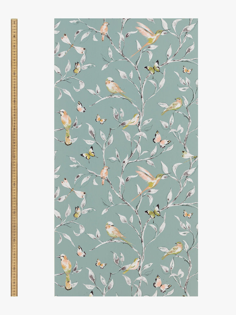 John Lewis hummingbird trees wallpaper H10x52cm, imported from the UK