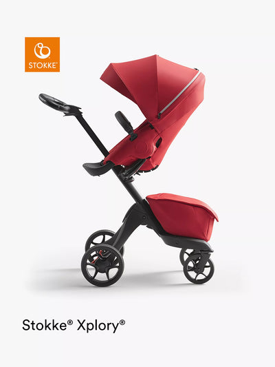 Stokke Xplory X Rød babybarnevogn