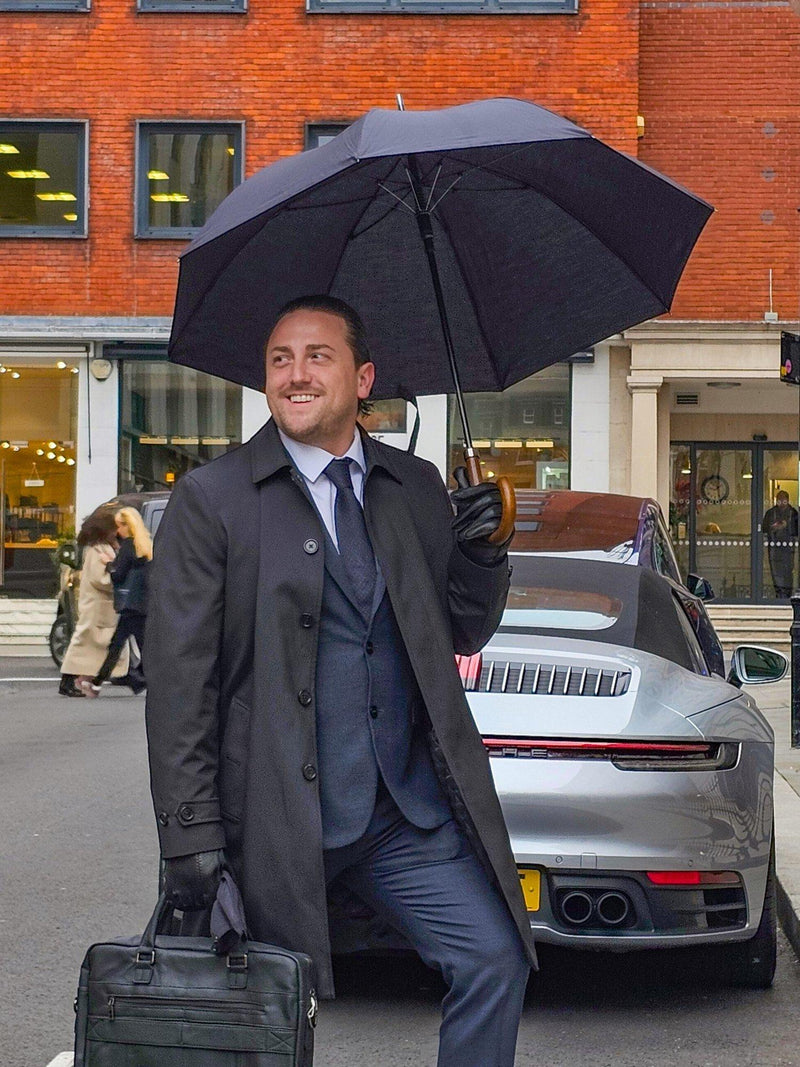 Fulton Mayfair walking umbrella black - British product