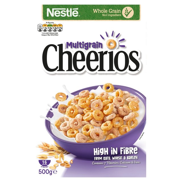 Nestle Cheerios Multigrain Cereal   500g