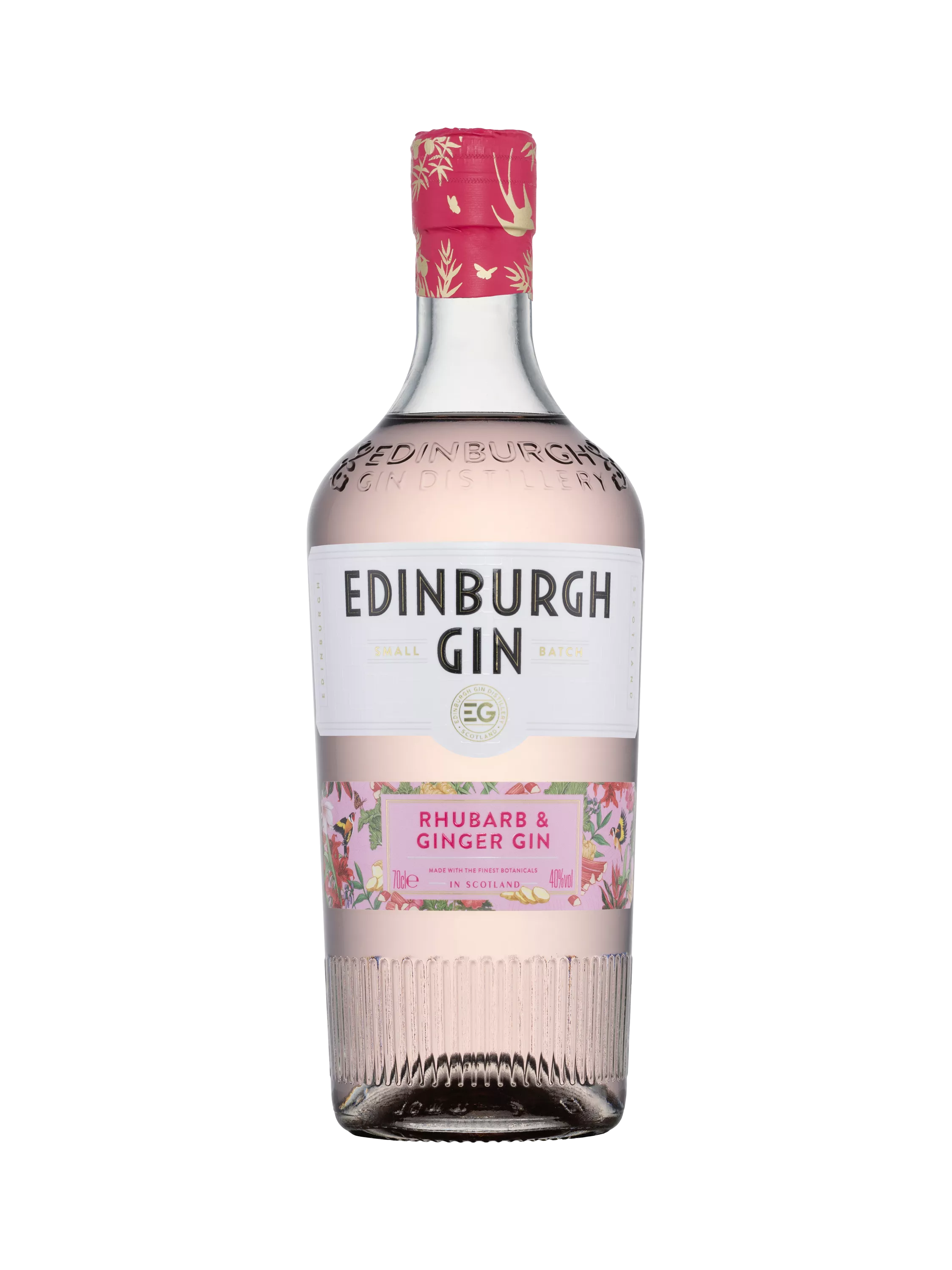 Edinburgh Gin rhubarb and ginger flavoured gin 70cl bottle - British product