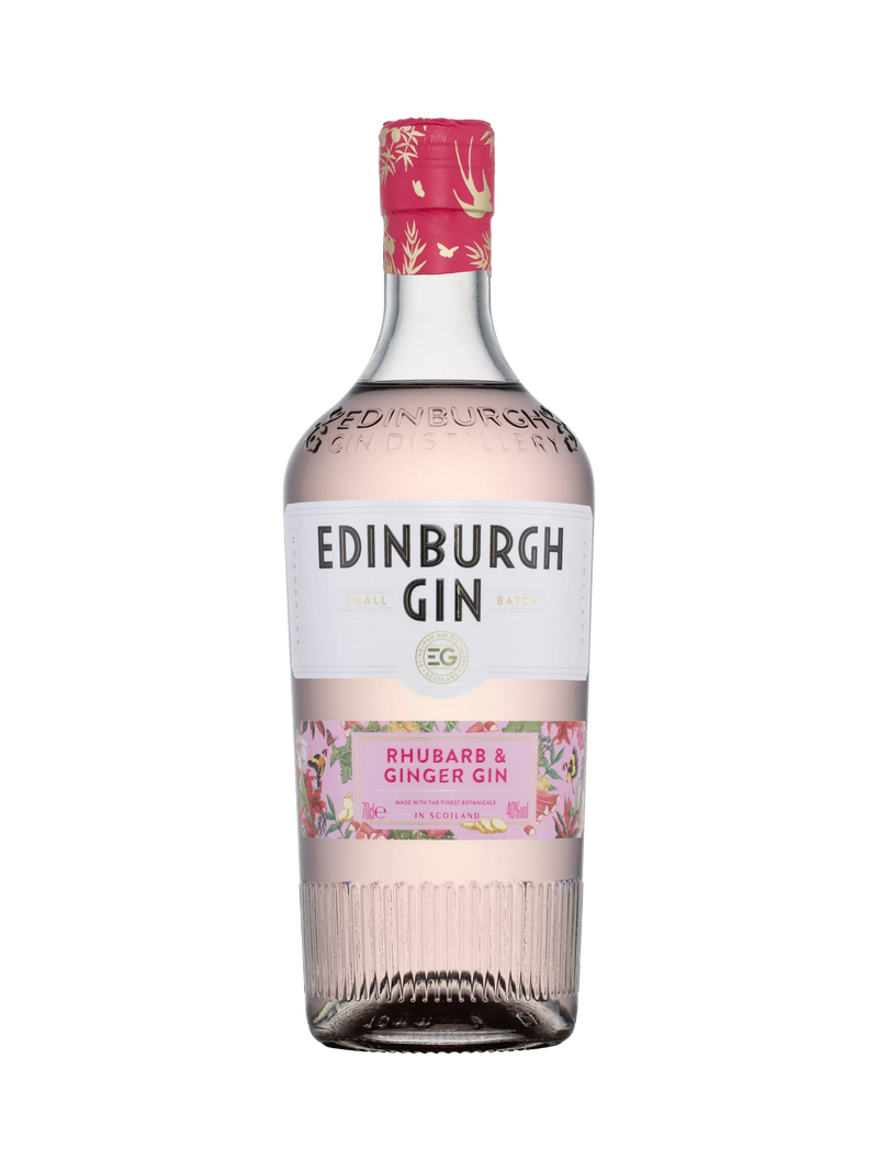 Edinburgh Gin rhubarb and ginger flavoured gin 70cl bottle - British product