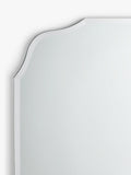 John Lewis vintage bathroom mirror scalloped shape, UK version