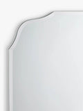 John Lewis vintage bathroom mirror scalloped shape, UK version