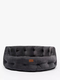 Joules Chesterfield Pet Bed, Grey