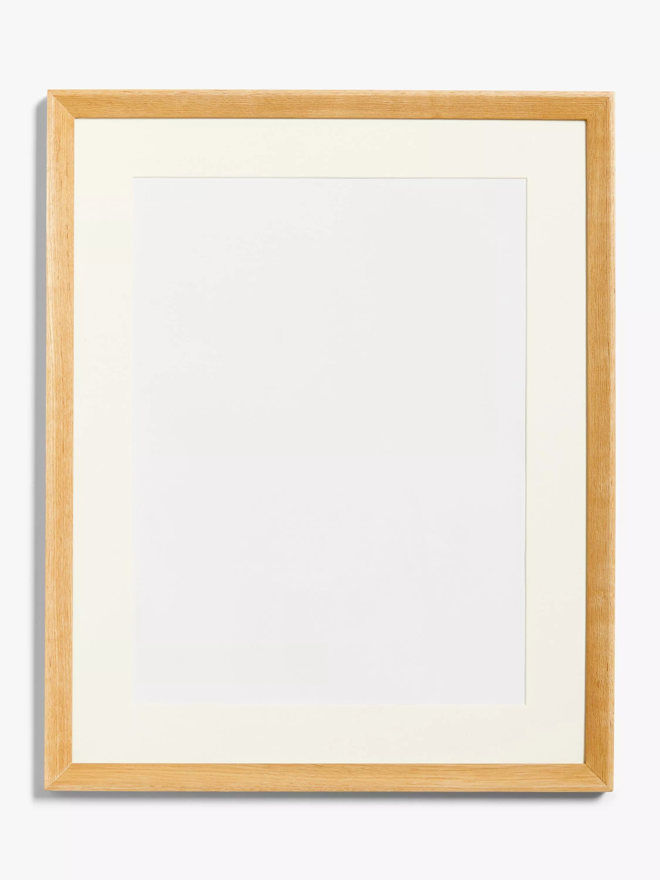 John Lewis Isla Poster Frame & Mount, FSC-Certified (Oak Wood) - Grey A3 (30 x 42cm)