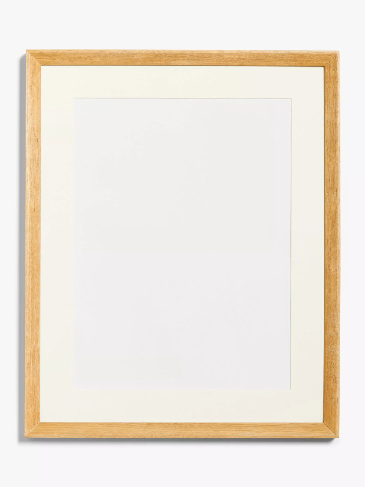 John Lewis Isla Poster Frame & Mount, FSC-Certified (Oak Wood) - Grey A3 (30 x 42cm)