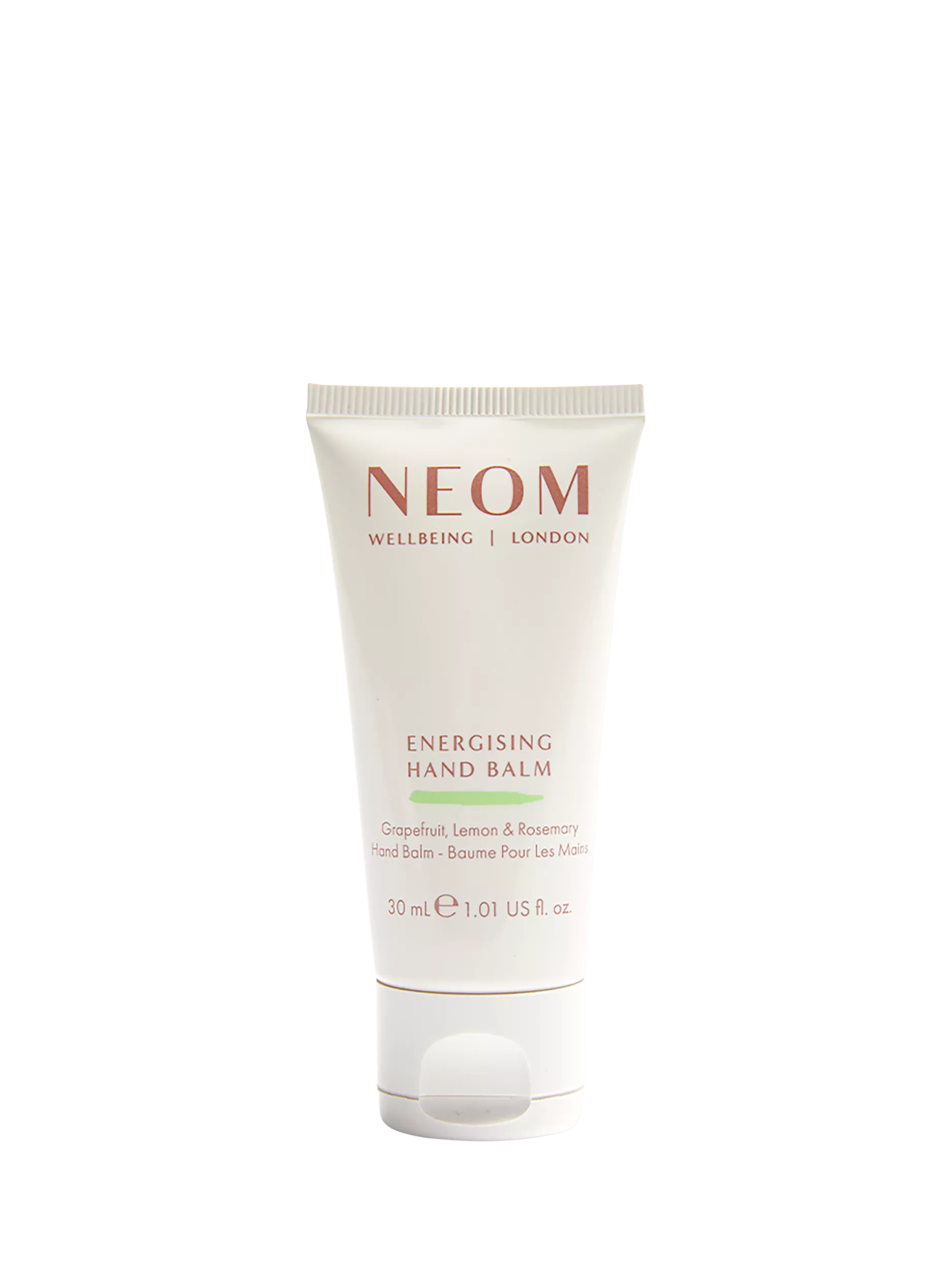 NEOM Energising Hand Balm 30ml, imported from the UK