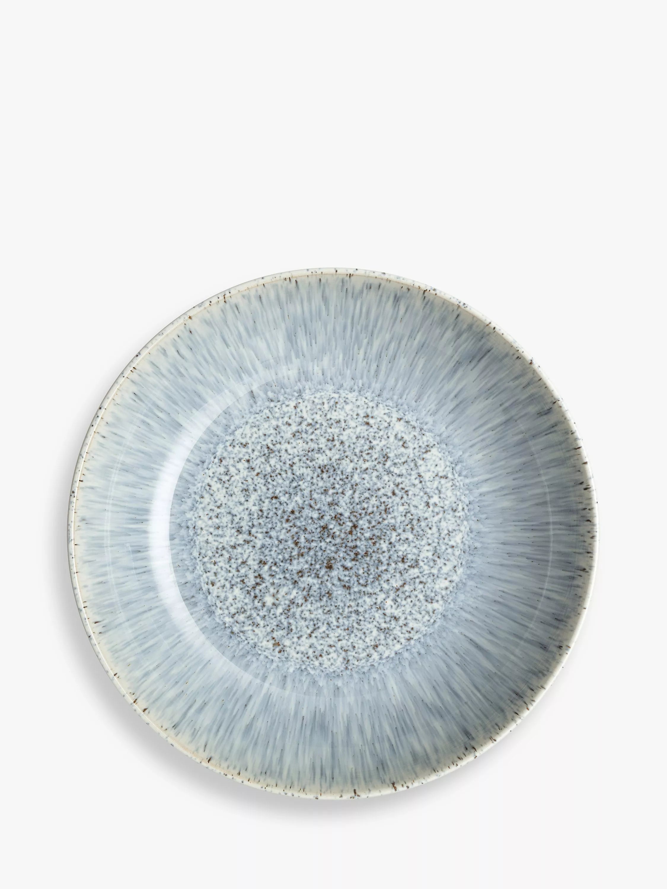 Denby Halo Speckle stoneware pasta bowls set of 4 22cm - British product