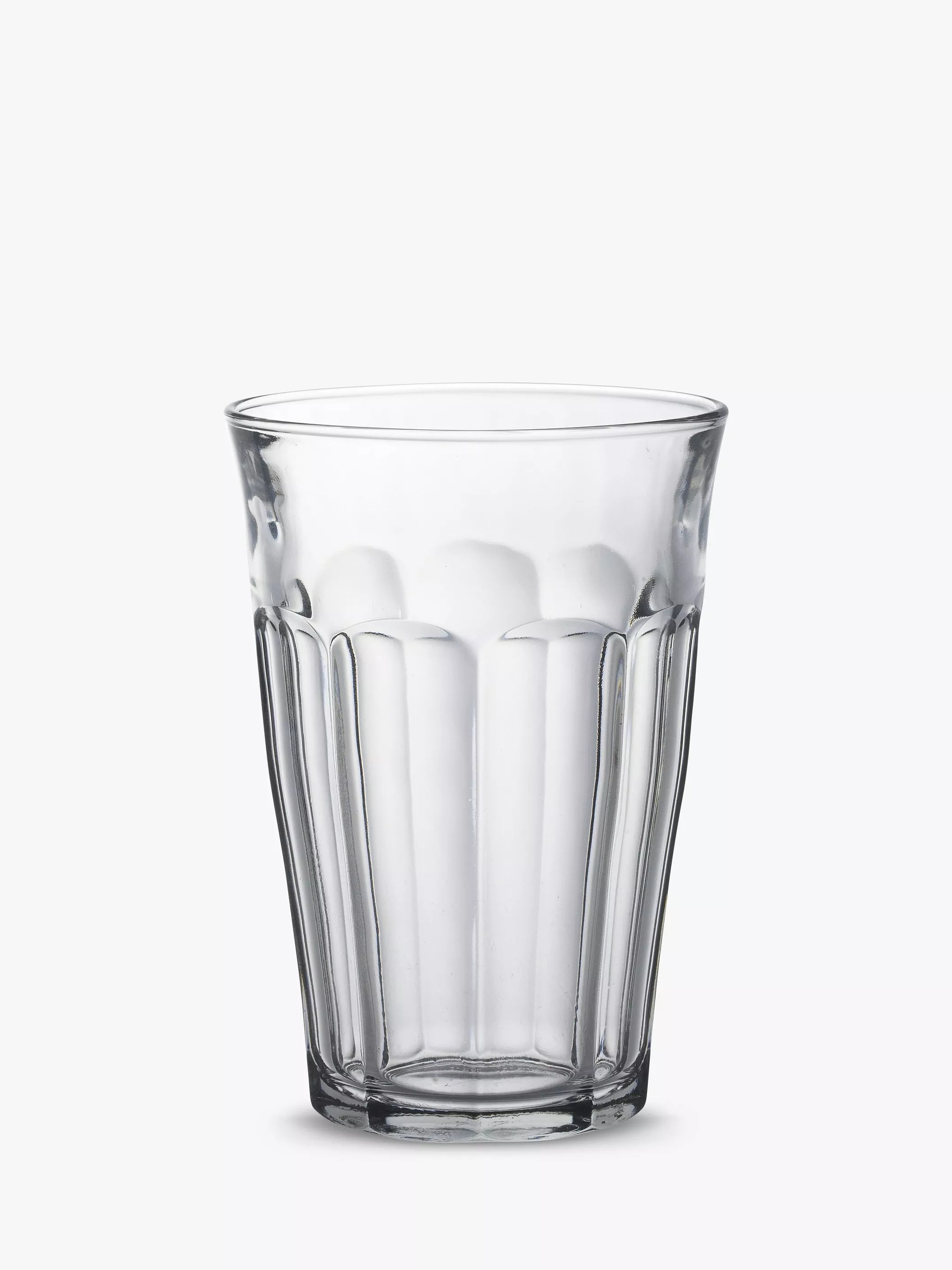 Duralex Picardie highball and tumbler glass set clear 18 piece - British product