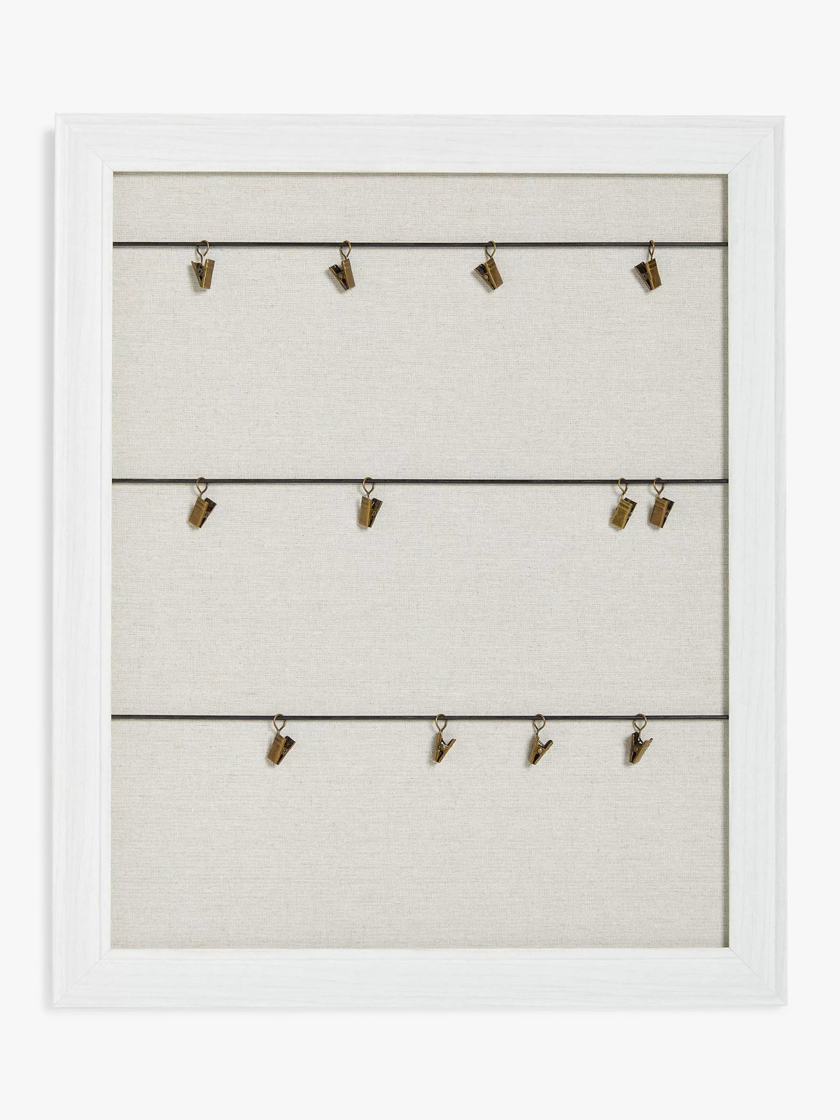 John Lewis clipboard photo frame natural 57x47cm (British brand)