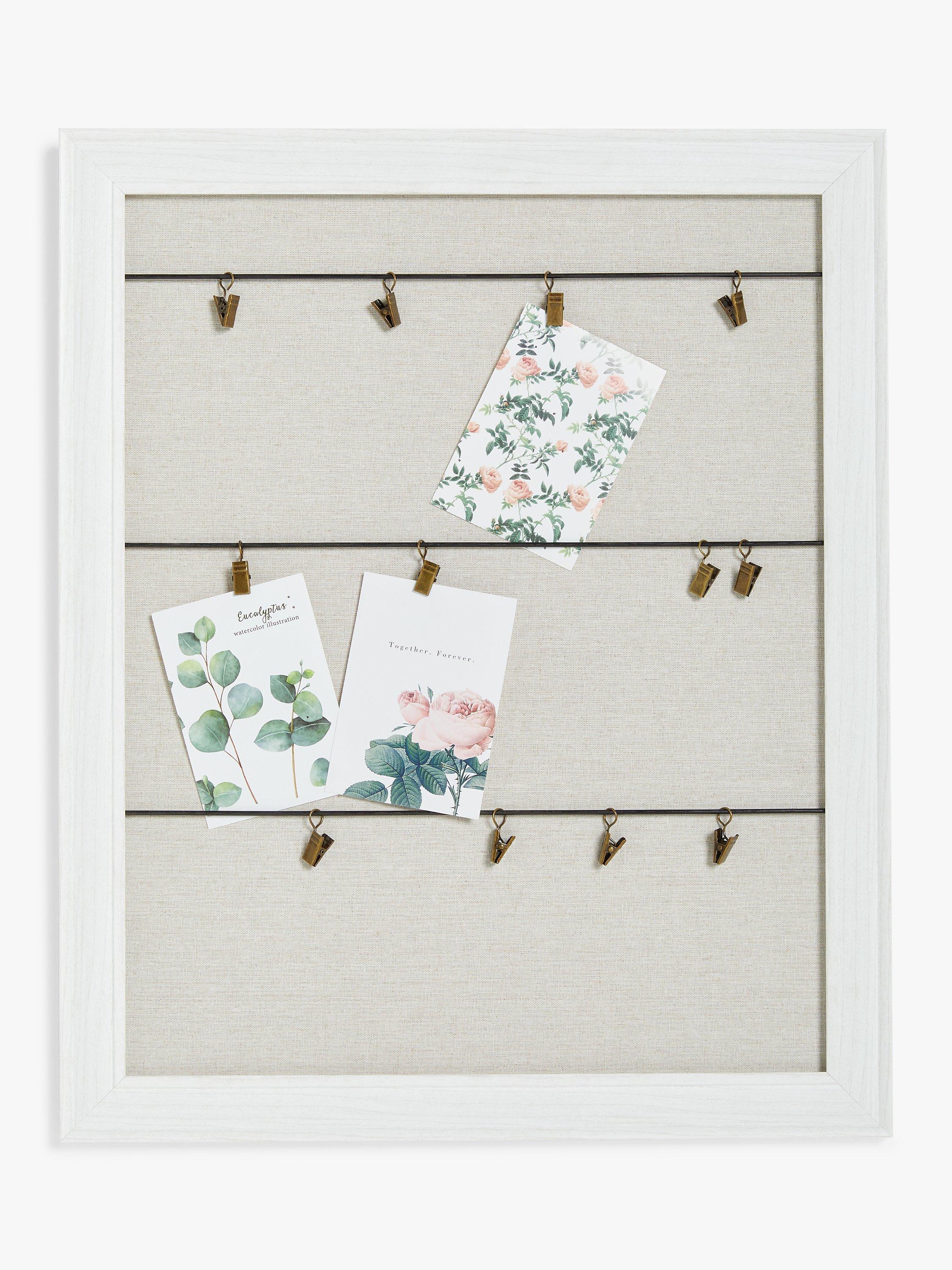 John Lewis clipboard photo frame natural 57x47cm (British brand)
