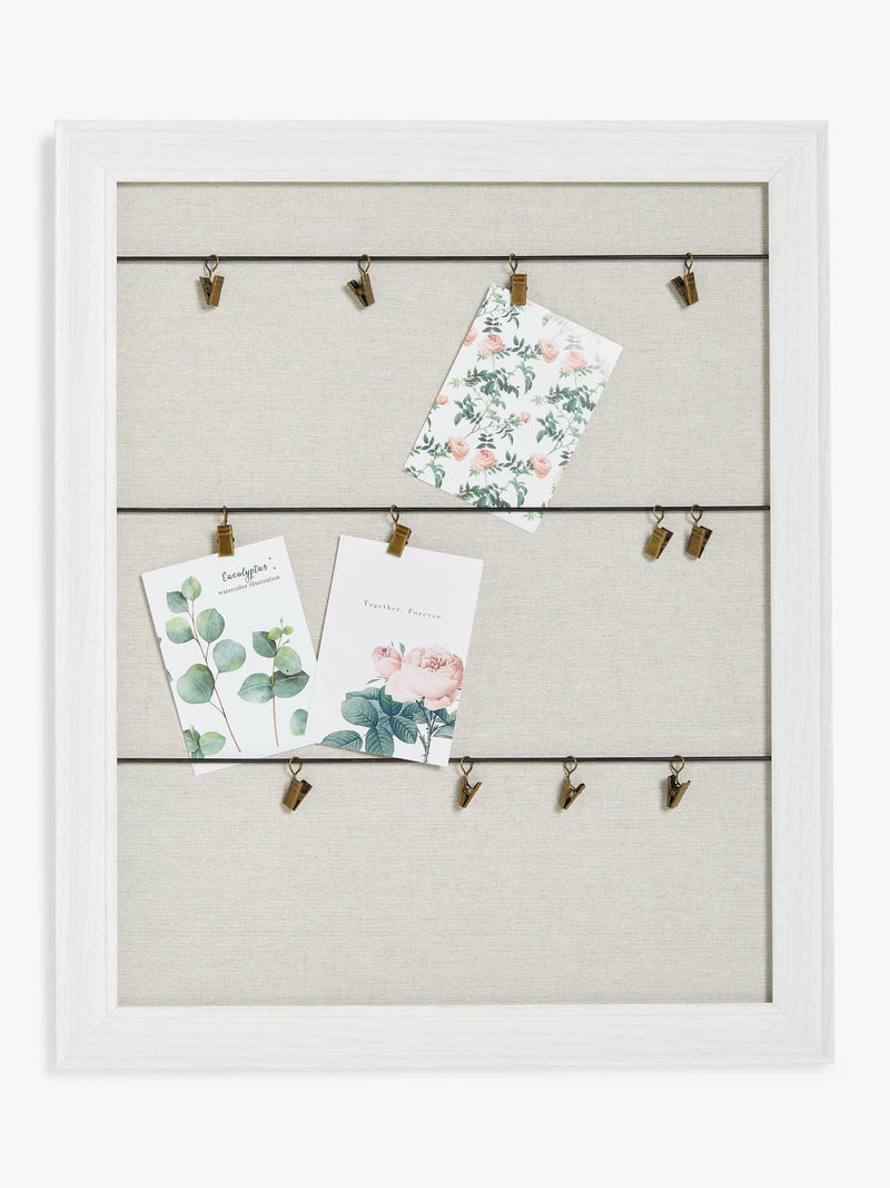 John Lewis clipboard photo frame natural 57x47cm (British brand)