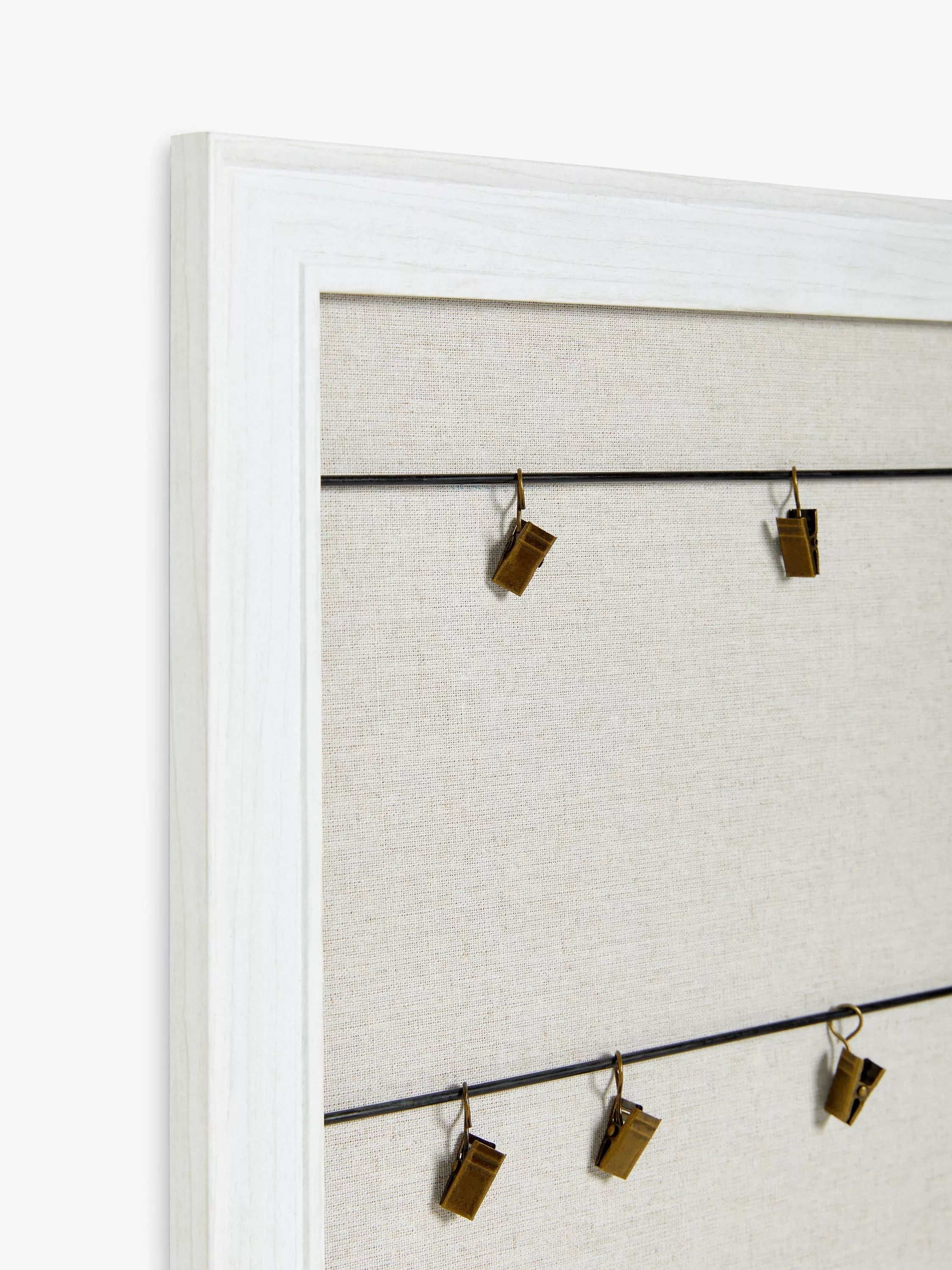 John Lewis clipboard photo frame natural 57x47cm (British brand)