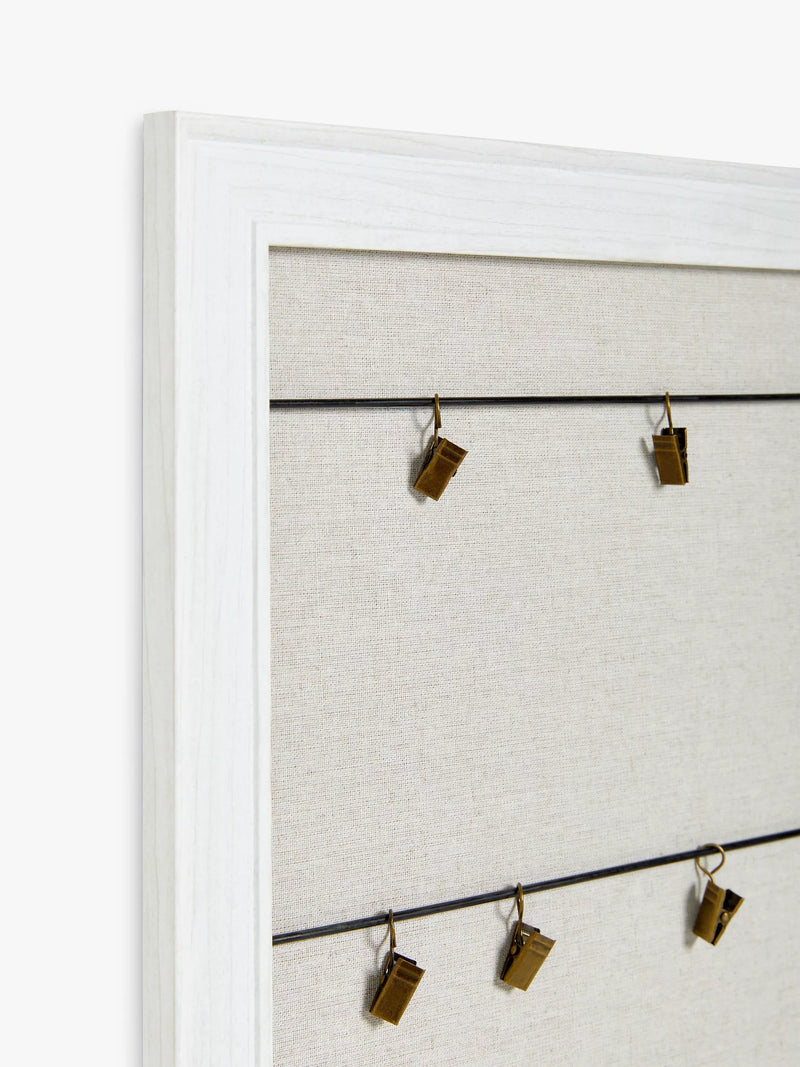 John Lewis clipboard photo frame natural 57x47cm (British brand)