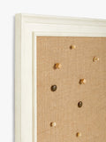 John Lewis natural pinboard photo frame with pins and saw-tooth fixings, UK version
