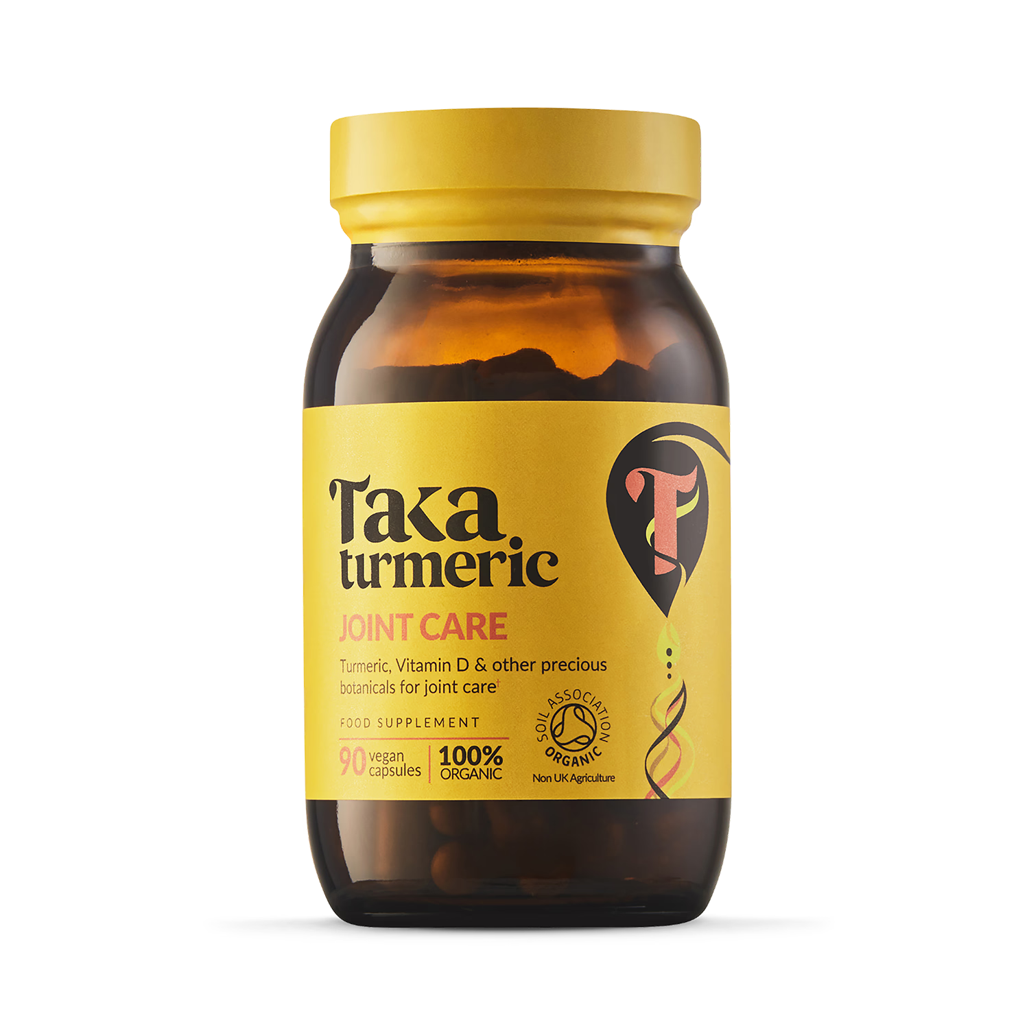 Taka Turmeric organic joint care 90 capsules - British product