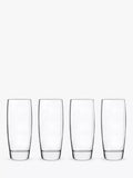 Luigi Bormioli Michelangelo highball glasses 435ml set of 4 - British product