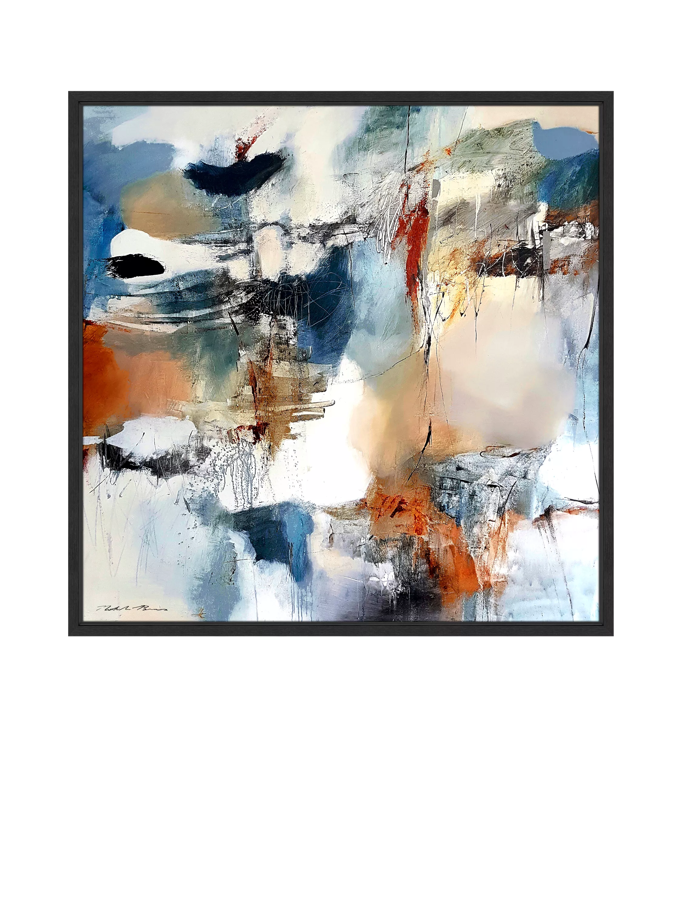 John Lewis Natasha Barnes abstract canvas print 106cm - British product