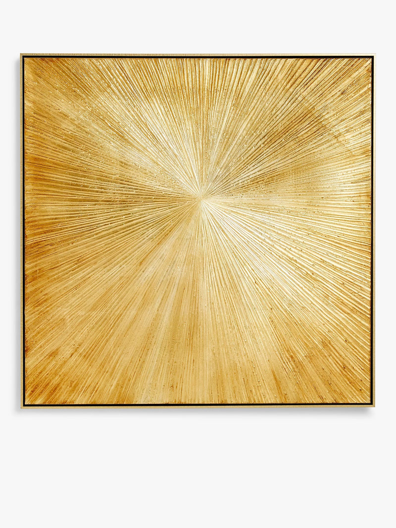 John Lewis Temptation gold framed canvas print 100 x 100cm, UK version