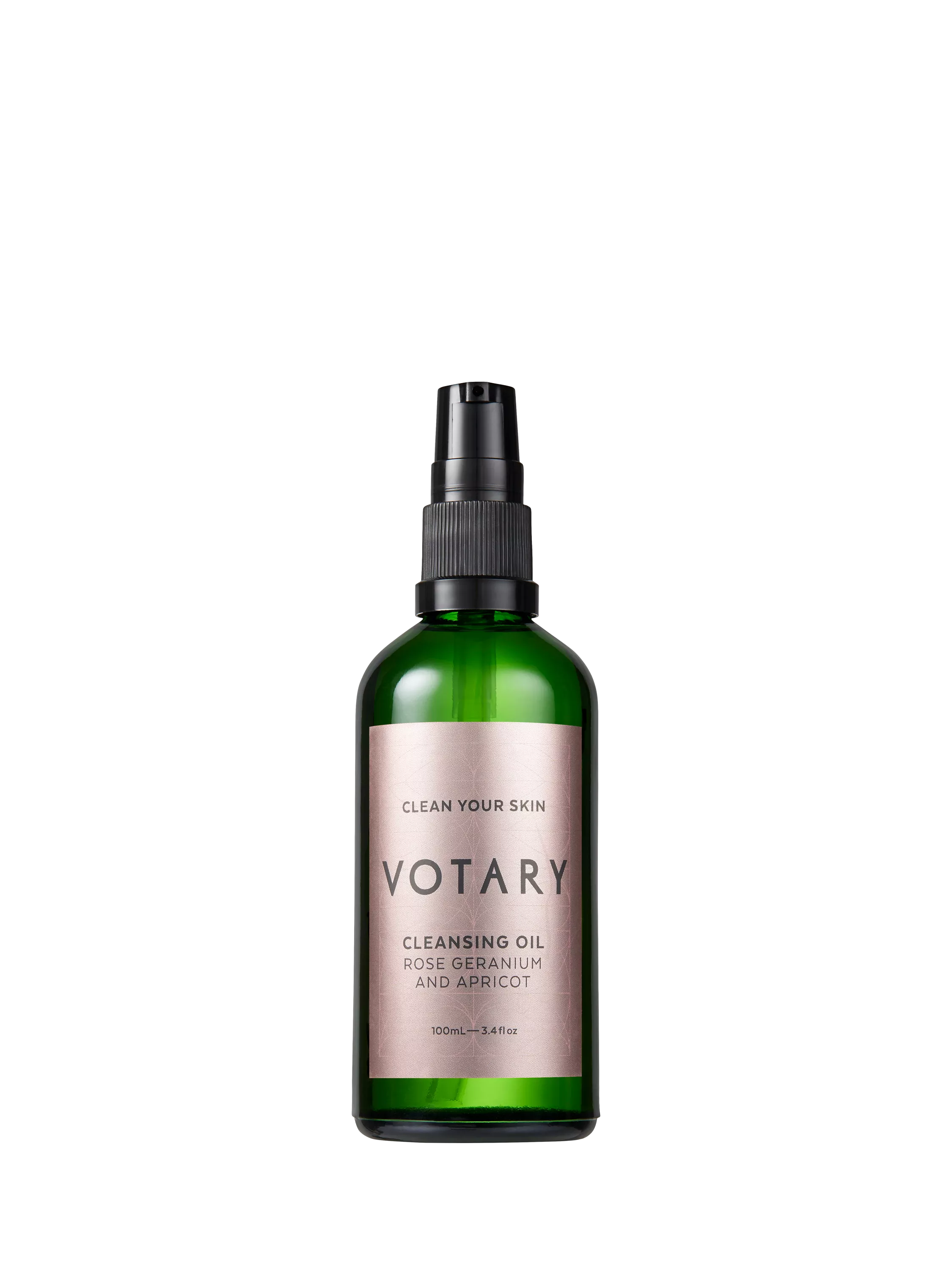 Votary Rose Geranium and Apricot Cleansing Oil 100ml (British brand)