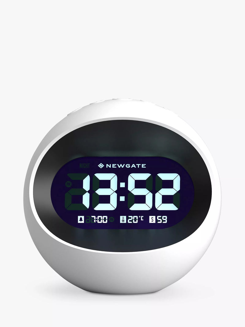Newgate Clocks Centre of the Earth LCD alarm clock, UK version