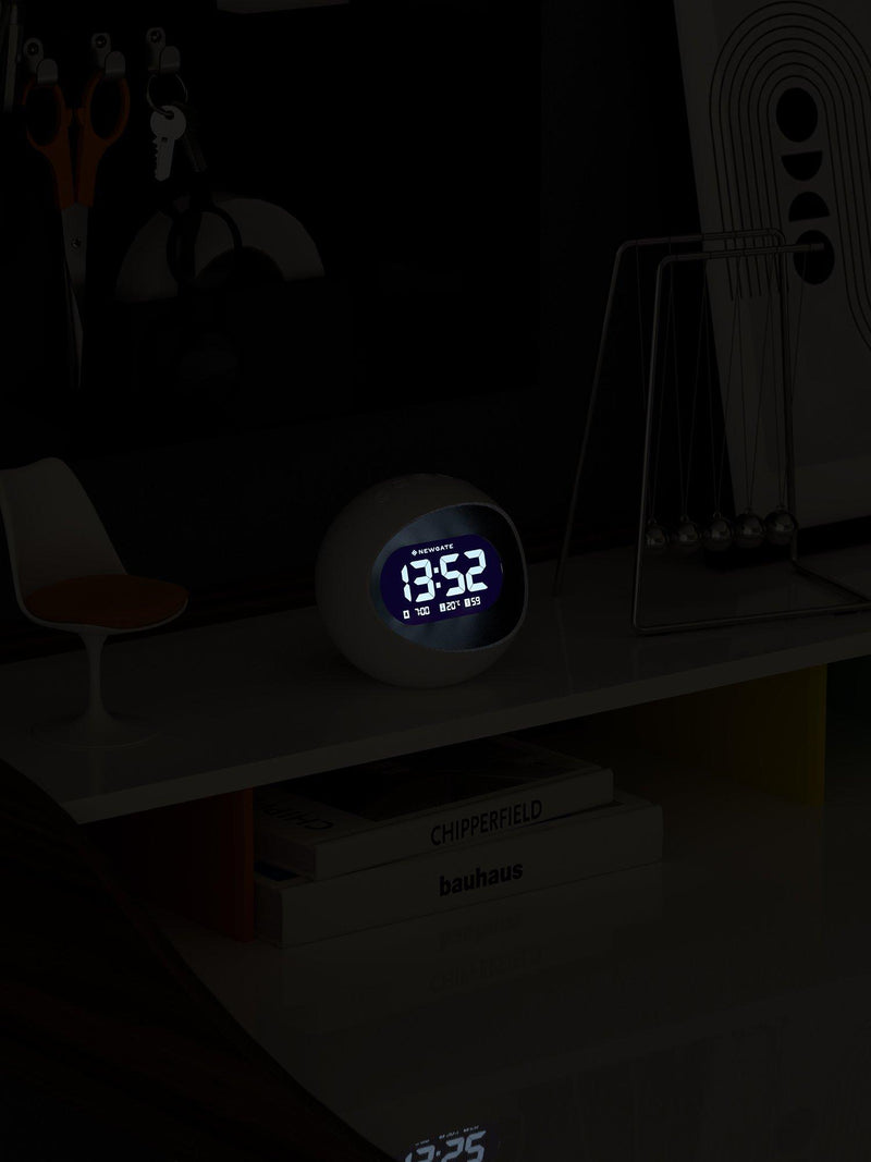 Newgate Clocks Centre of the Earth LCD alarm clock, UK version