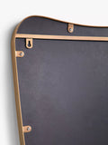 John Lewis antique brass mirror 96x65cm, imported from the UK