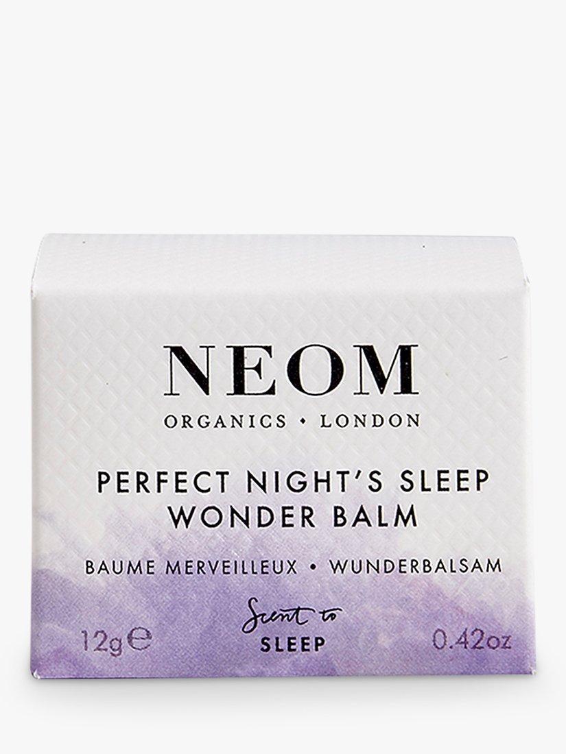 NEOM Wellbeing London Sleep Wonder Balm 12g, imported from the UK