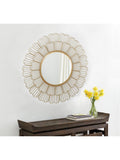 John Lewis Fleur gold wall mirror 81cm - British product