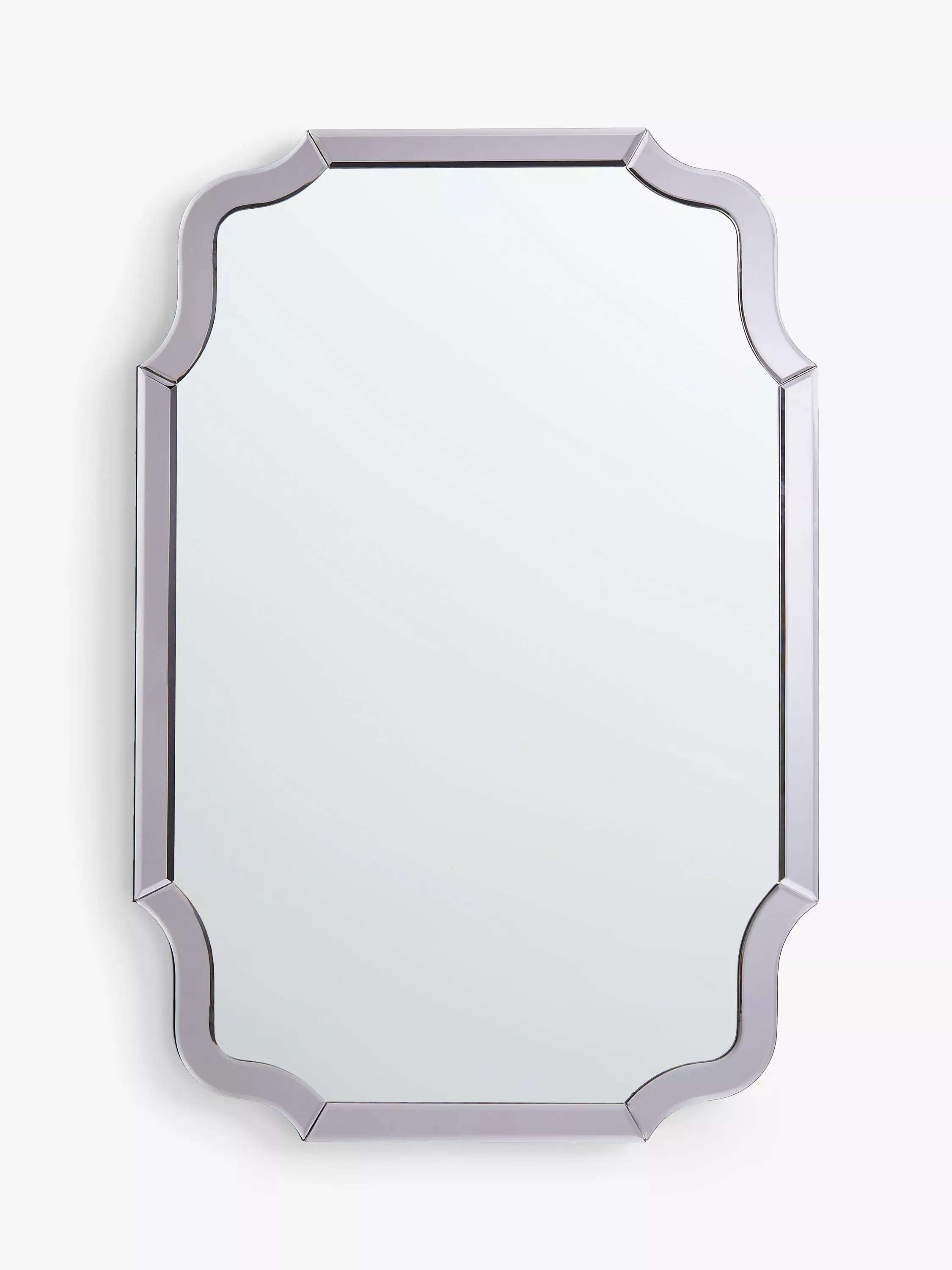 John Lewis smoke edge wall mirror 90x60cm (British brand)