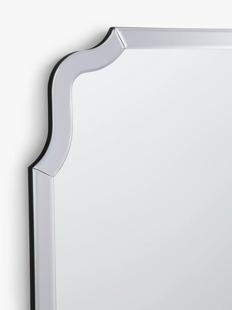John Lewis smoke edge wall mirror 90x60cm (British brand)