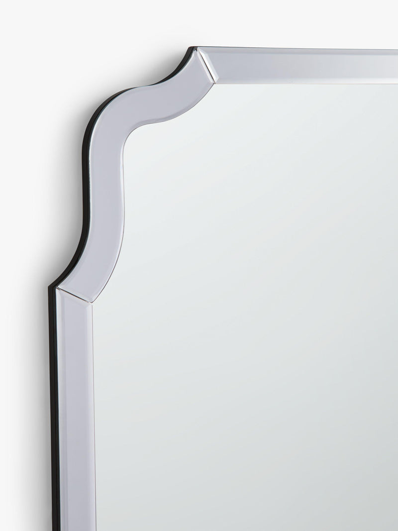 John Lewis smoke edge wall mirror 90x60cm (British brand)