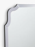John Lewis smoke edge wall mirror 90x60cm (British brand)