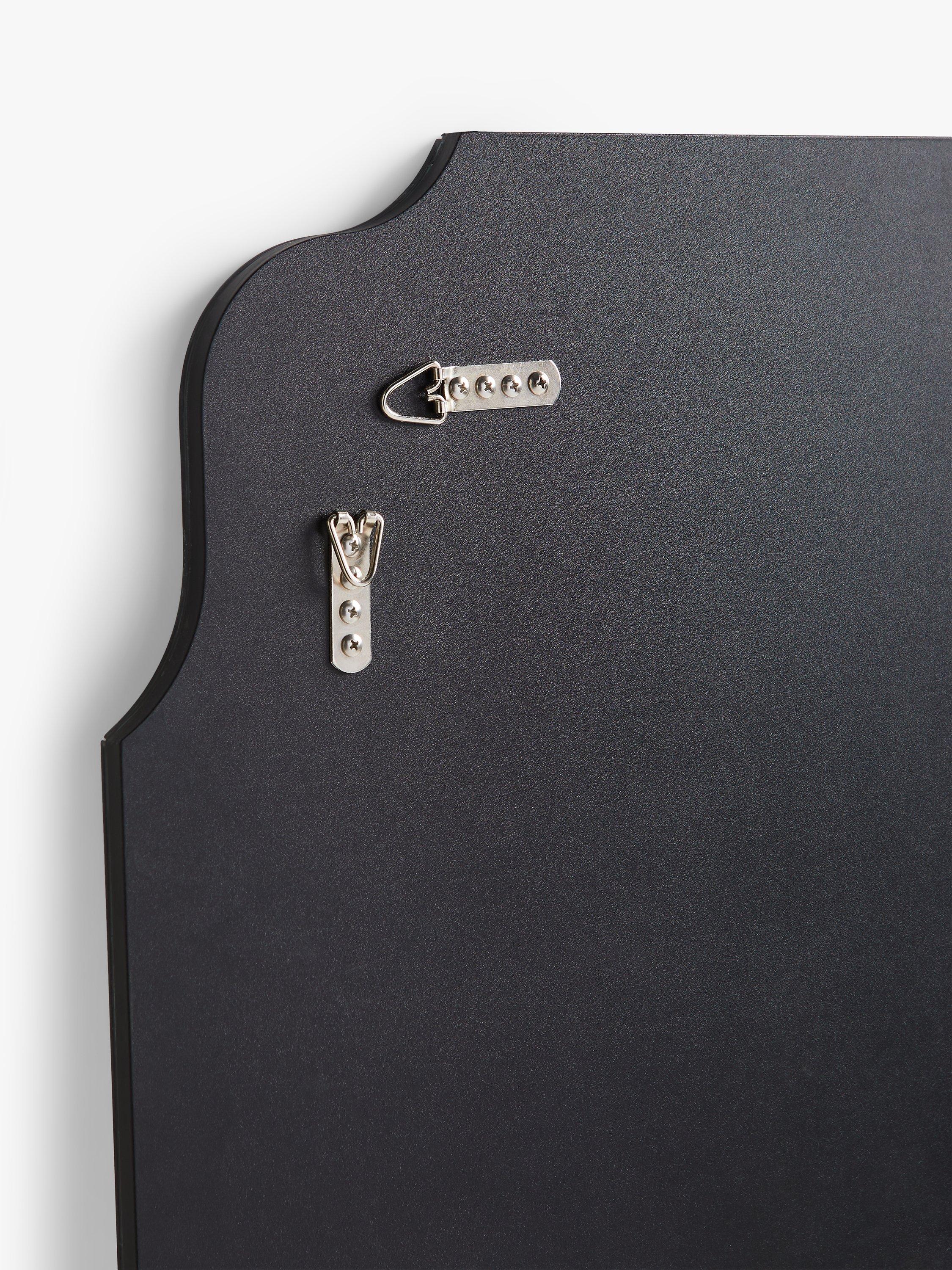 John Lewis smoke edge wall mirror 90x60cm (British brand)