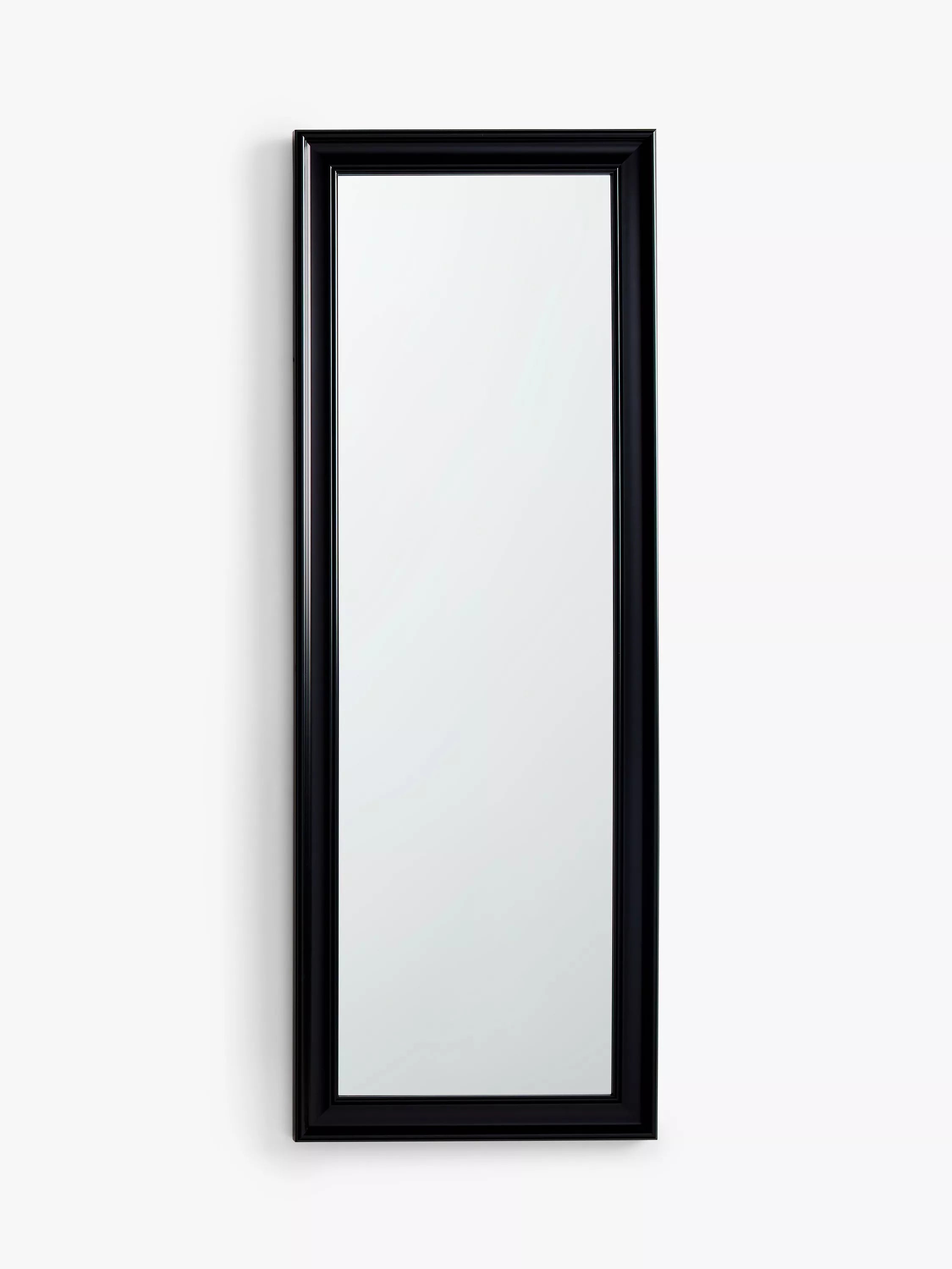 John Lewis full-length black mirror 140x50cm, imported from the UK