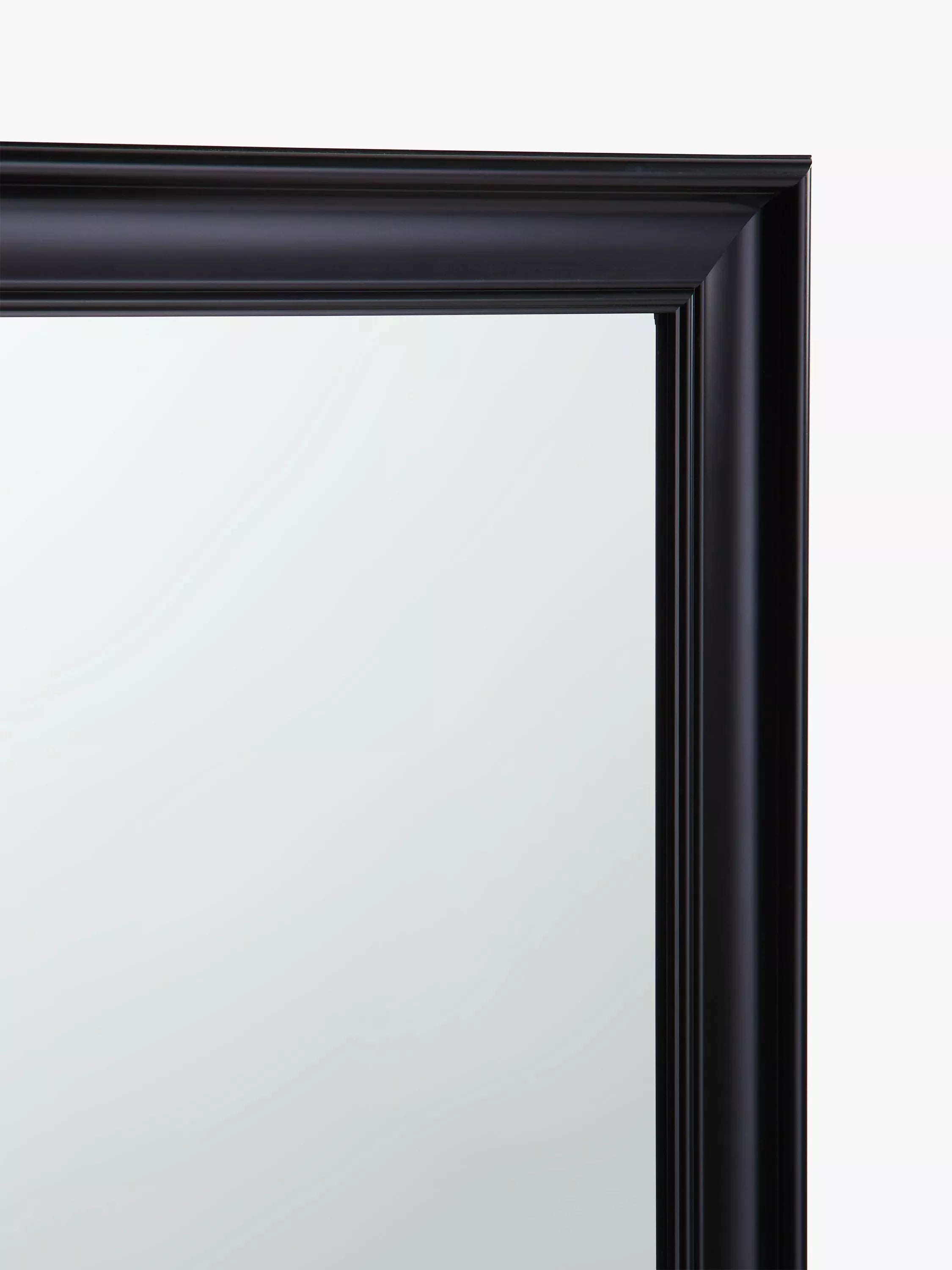 John Lewis full-length black mirror 140x50cm, imported from the UK