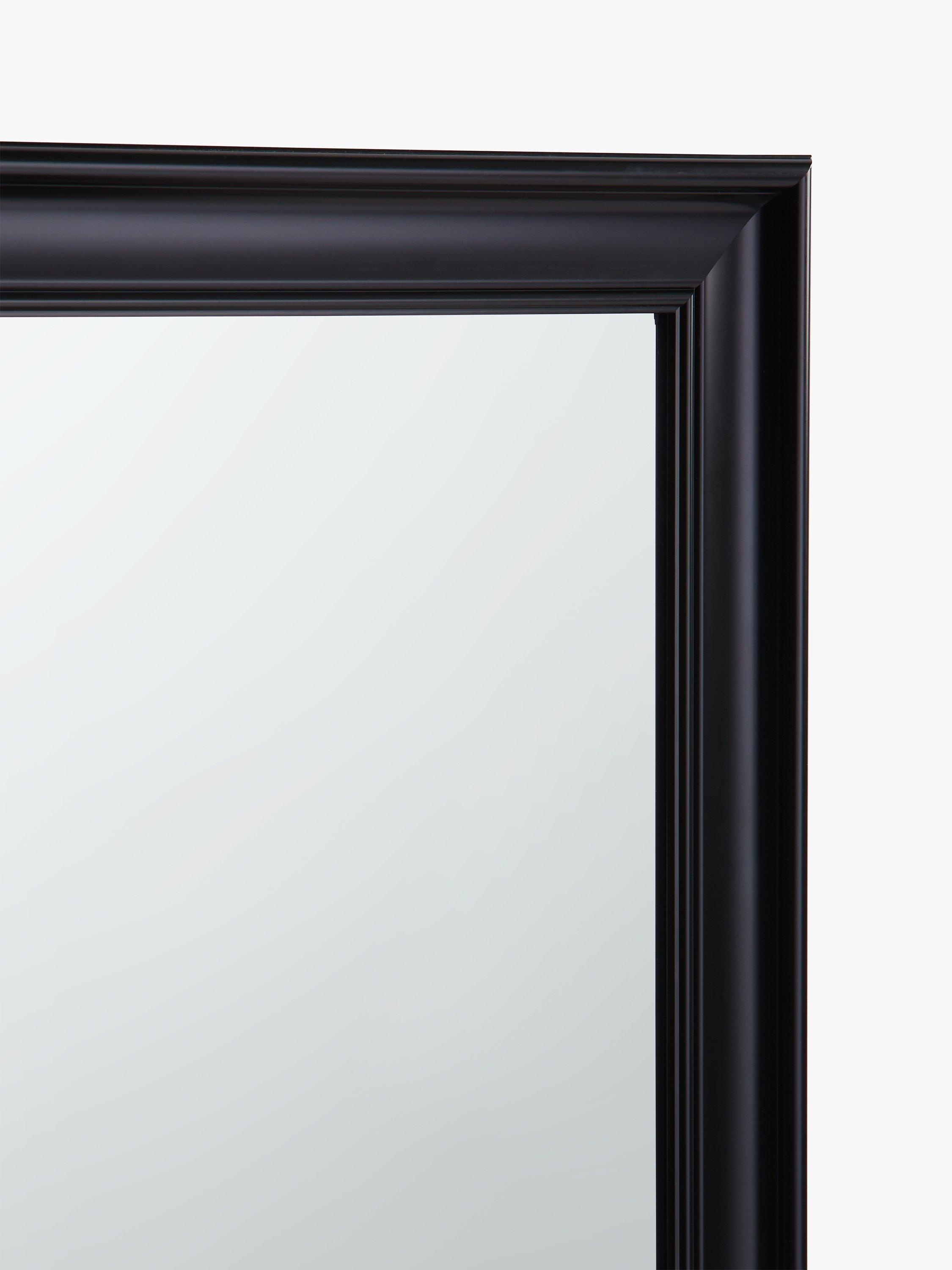 John Lewis full-length black mirror 140x50cm, imported from the UK