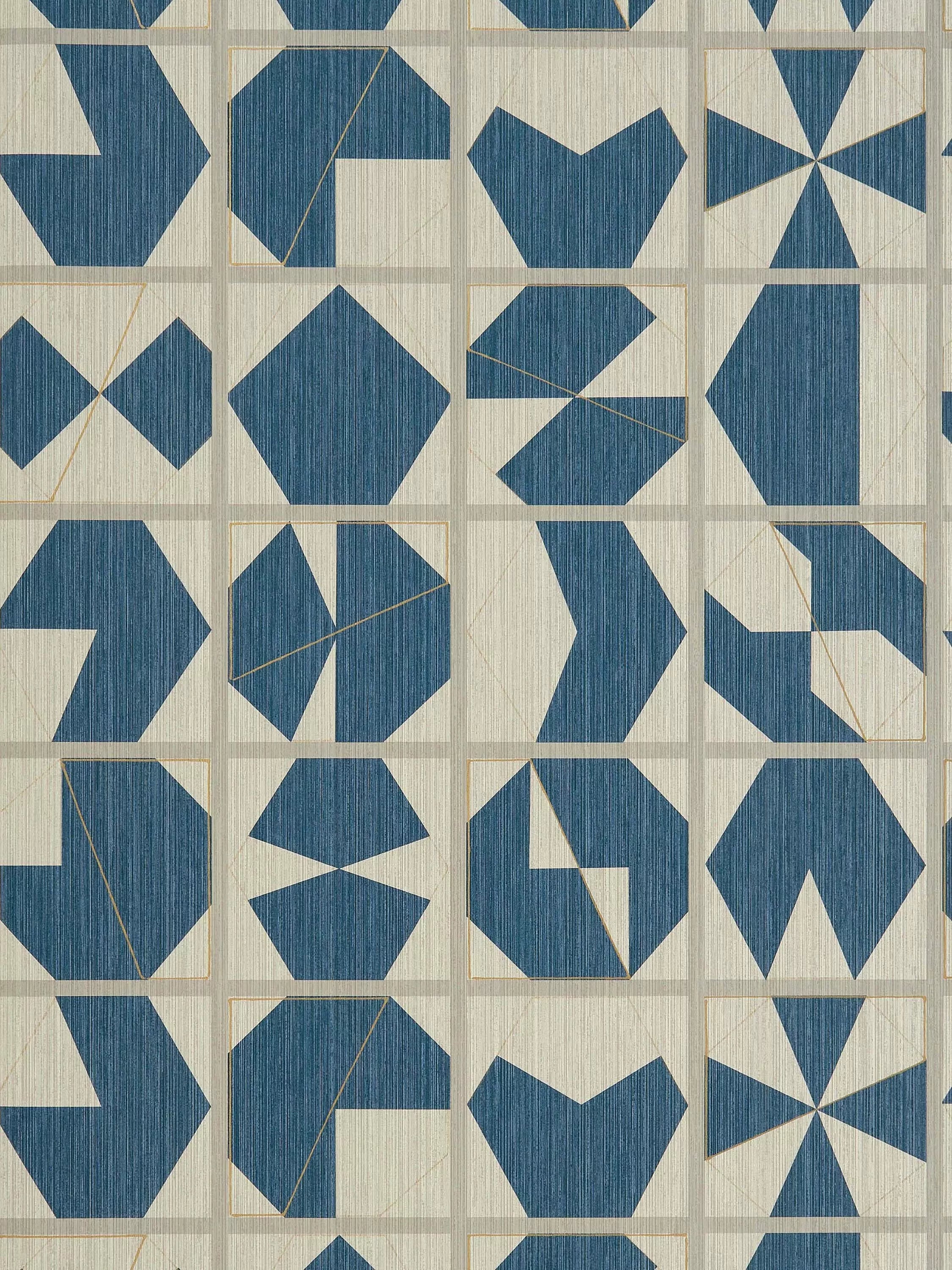 Osborne & Little Kutani Vinyl Wallpaper 68.5cm x 10m