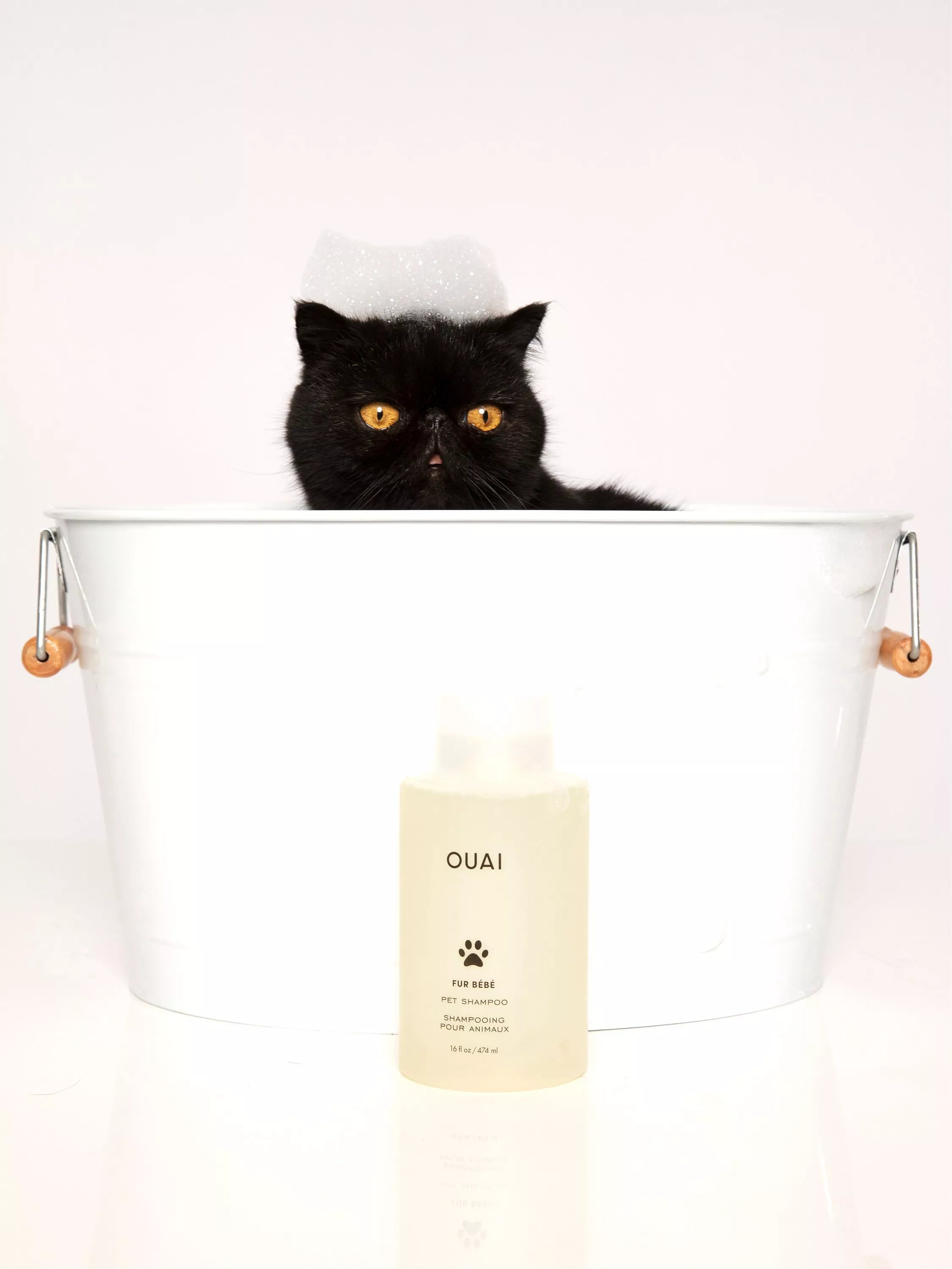 OUAI Fur Bébé Pet Shampoo 474ml, imported from the UK