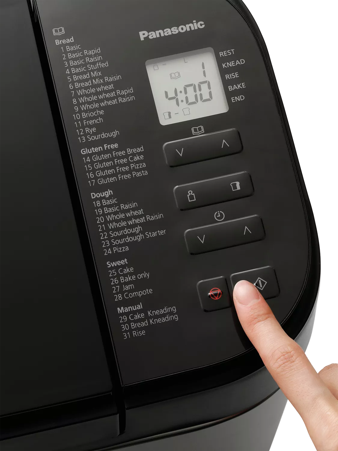 Panasonic automatic bread maker SD-YR2550SXC, UK version